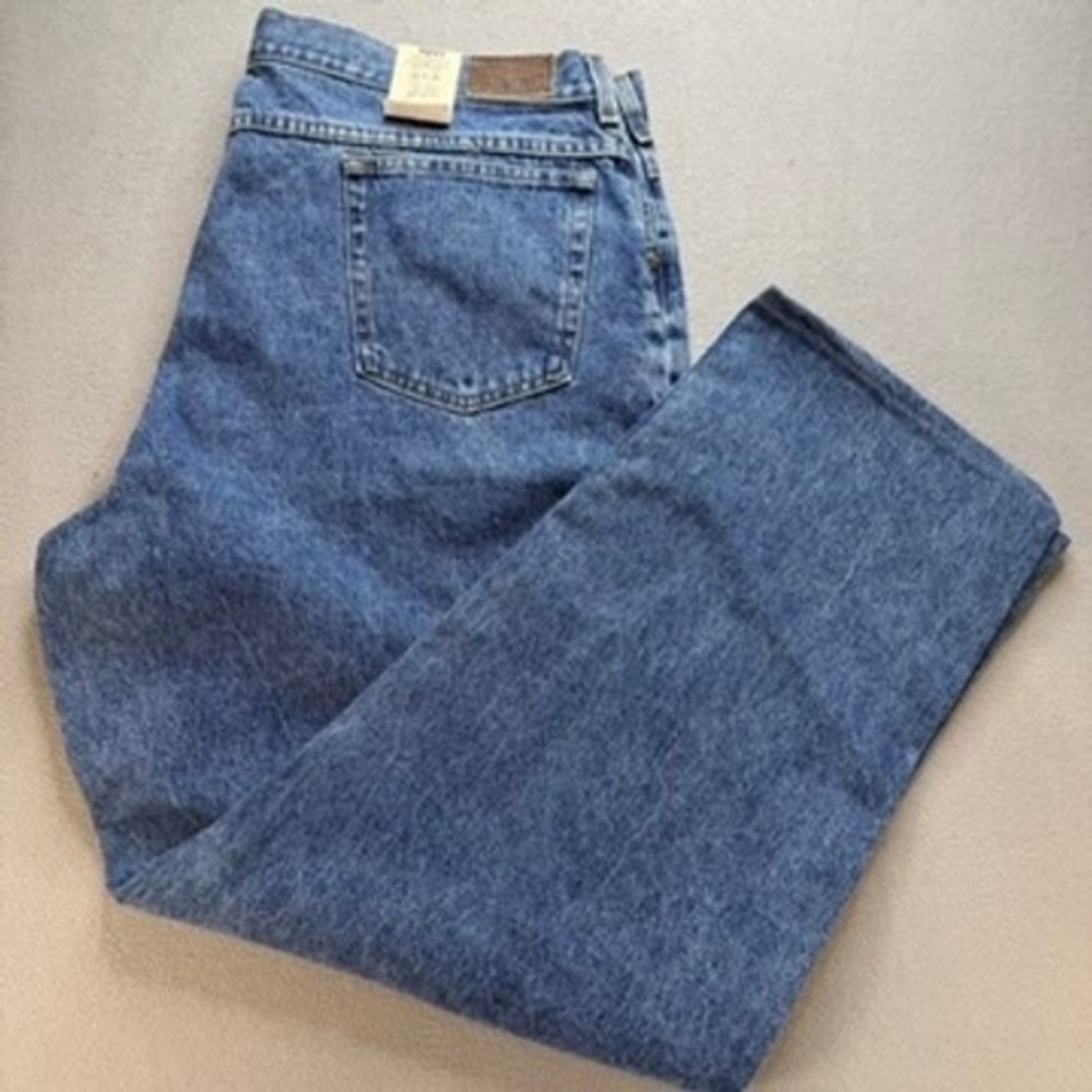 L.L. Bean Jeans Mens 44x34 (FIT 42/31) Double L Relaxed Vintage Deadstock NWT